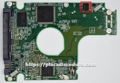 Placa de disco duro 2.5" SATA 320GB WD WD3200LPVT, PCB 2060-771852-001 - Imagen 3