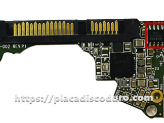 Placa de disco duro 2.5" SATA 750GB WD WD7500LPCX, PCB 2060-771927-002