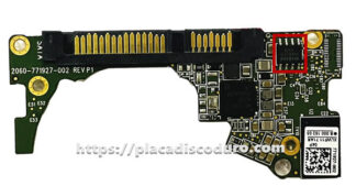 Placa lógica 2060-771927-002 de WD 2.5" SATA disco duro