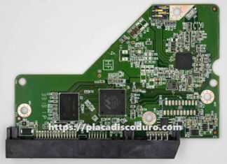 Placa de disco duro 3.5" SATA 1TB WD WD10EURX, PCB 2060-771945-000