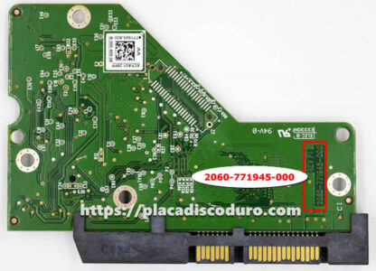 Placa lógica 2060-771945-000 de WD 3.5" SATA disco duro - Imagen 2