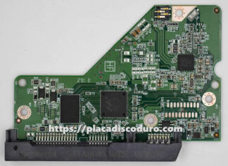 Placa de disco duro 3.5" SATA 2TB WD WD20EURX, PCB 2060-771945-001