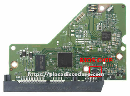 Placa de disco duro 3.5" SATA 1TB WD WD10EZRX, PCB 2060-771945-002 - Imagen 3