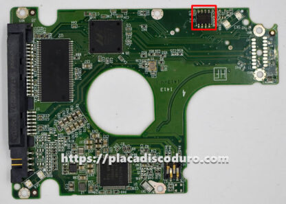 Placa de disco duro 2.5" SATA 320GB WD WD3200LPVX, PCB 2060-771959-000 - Imagen 3