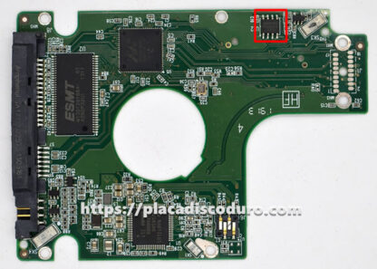 Placa de disco duro 2.5" SATA 750GB WD WD7500BPVX, PCB 2060-771960-000 - Imagen 3