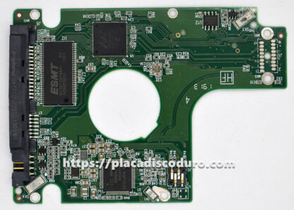 Placa de disco duro 2.5" SATA 750GB WD WD7500BPVX, PCB 2060-771960-000