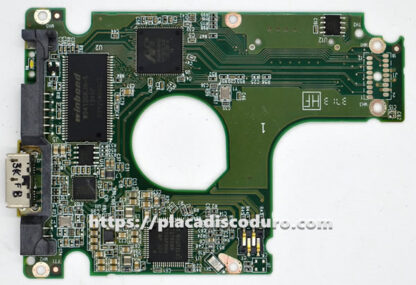 Placa de disco duro 2.5" SATA 500GB WD WD5000LPVT, PCB 2060-771962-002