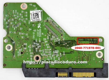 Placa lógica 2060-771978-001 de WD 3.5" SATA disco duro - Imagen 2