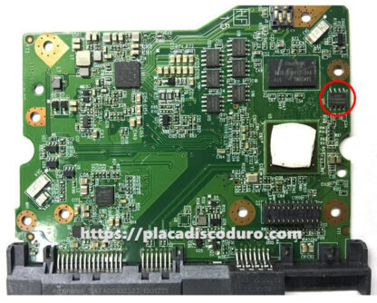 Placa lógica 2060-800002-005 de WD 3.5" SATA disco duro - Imagen 3