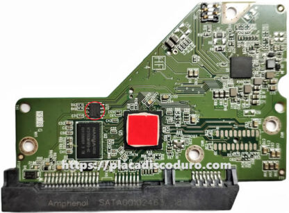 Placa de disco duro 3.5" SATA 1TB WD WD10PURX, PCB 2060-800006-001