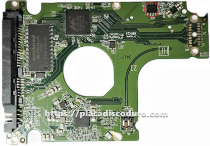 Placa de disco duro 2.5" SATA 320GB WD WD3200LPLX, PCB 2060-800018-001