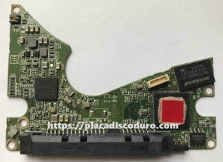 Placa lógica 2060-800022-000 de WD 2.5" SATA disco duro