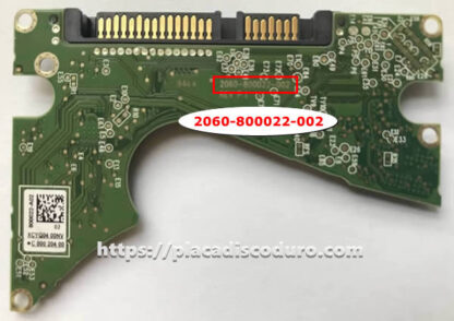 Placa lógica 2060-800022-002 de WD 2.5" SATA disco duro - Imagen 2