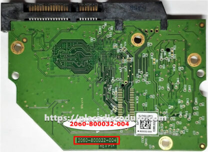 Placa lógica 2060-800032-004 de WD 3.5" SATA disco duro - Imagen 2