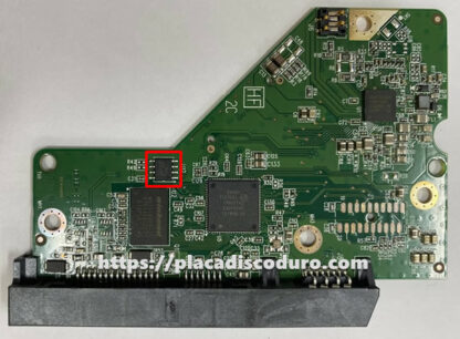 Placa de disco duro 3.5" SATA 1TB WD WD10EZEX, PCB 2060-800039-001 - Imagen 3