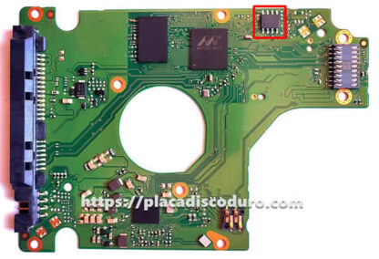 Placa de disco duro 2.5" SATA 1TB WD WD10SPZX, PCB 2060-800066-004 - Imagen 3