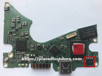 Placa lógica 2060-810012-000 de WD 2.5" SATA disco duro - Imagen 3