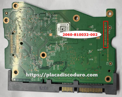 Placa lógica 2060-810032-002 de WD 3.5" SATA disco duro - Imagen 2