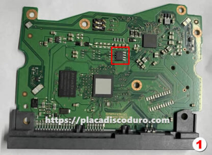 Placa lógica 2060-810032-002 de WD 3.5" SATA disco duro - Imagen 4