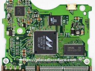 Placa de disco duro 3.5" PATA 80GB Samsung SP0802N, PCB BF41-00063A