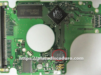 Placa de disco duro 2.5" SATA 40GB Samsung MP0402H, PCB BF41-00075A