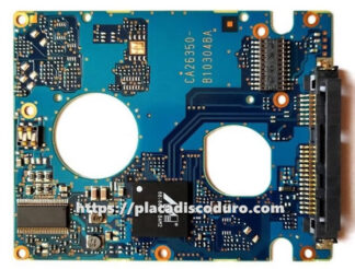 Placa de disco duro 2.5" SATA 80GB Fujitsu MJA2080BH G2, PCB CA26350-B10304BA