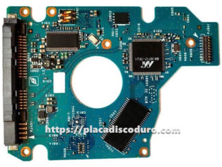 Placa de disco duro 2.5" SATA 60GB Toshiba MK6052GSX, PCB G002217A