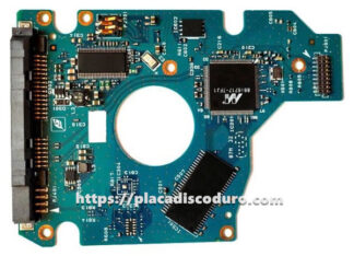 Placa lógica G002217A de Toshiba 2.5" SATA disco duro