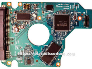 Placa de disco duro 2.5" SATA 320GB Toshiba MK3265GSX, PCB G002706A