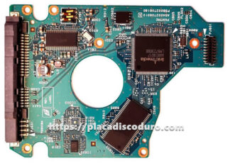 Placa lógica G002706A de Toshiba 2.5" SATA disco duro