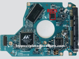 Placa de disco duro 2.5" SATA 160GB Toshiba MK1661GSYB, PCB G002915A