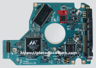 Placa lógica G002915A de Toshiba 2.5" SATA disco duro