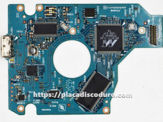 Placa de disco duro 2.5" USB 500GB Toshiba MK5076GUX, PCB G003054A