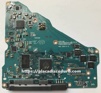 Placa lógica G3820A de Toshiba 3.5" SATA disco duro