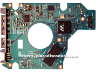 Placa de disco duro 2.5" SATA 60GB Toshiba MK6037GSX, PCB G5B001851000-A