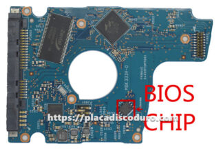 Placa lógica S40097 de Toshiba 2.5" SATA disco duro